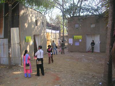 Les baraquements (ateliers)